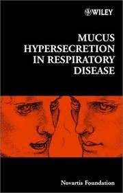 Cover of: Mucus hypersecretion in respiratory disease. by 