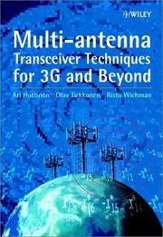 Cover of: Multi-antenna Transceiver Techniques for 3G and Beyond