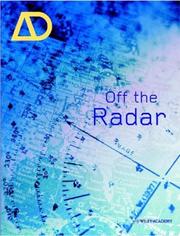 Cover of: Off the Radar (Architectural Design)