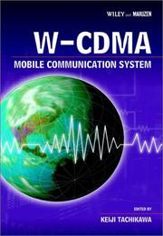 Cover of: W-CDMA Mobile Communication Systems | Keiji Tachikawa