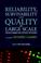 Cover of: Quality and reliability of large scale telecommunications case studies
