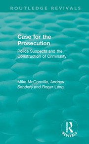 Cover of: Routledge Revivals: Case for the Prosecution