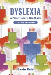 Cover of: Dyslexia by Gavin Reid