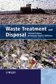 Waste Treatment and Disposal by Paul T. Williams