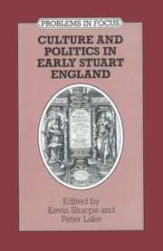 Cover of: Culture and politics in early Stuart England