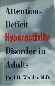 Cover of: Attention-Deficit Hyperactivity Disorder in Adults