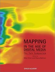 Cover of: Mapping in the age of digital media: the Yale symposium
