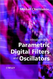 Cover of: An introduction to parametric digital filters and oscillators