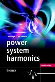 Cover of: Power system harmonics by J. Arrillaga