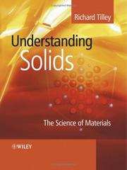 Cover of: Understanding Solids by Richard J. D. Tilley