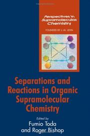 Cover of: Separations and Reactions in Organic Supramolecular Chemistry by 