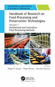 Cover of: Handbook of Research on Food Processing and Preservation Technologies