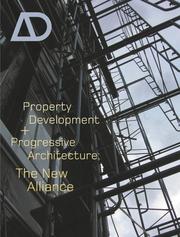 Cover of: Property Development and Progressive Architecture: The New Alliance (Architectural Design)