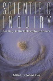 Cover of: Scientific Inquiry: Readings in the Philosophy of Science