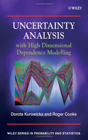 Cover of: Uncertainty analysis: mathematical foundations and applications