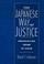 Cover of: The Japanese Way of Justice