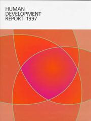 Cover of: Human Development Report 1997 by United Nations. Development Programme.