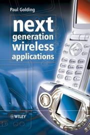 Cover of: Next Generation Wireless Applications