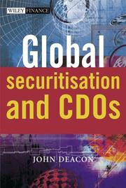 Cover of: Global Securitisation and CDOs | John Deacon