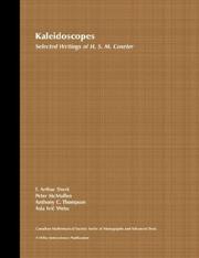 Cover of: Kaleidoscopes by H. S. M. Coxeter