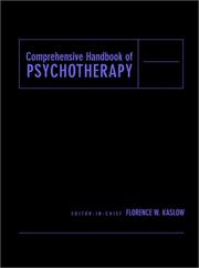 Cover of: Comprehensive Handbook of Psychotherapy, 4 Volume Set by Florence W. Kaslow