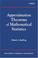 Cover of: Approximation theorems of mathematical statistics