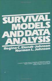 Cover of: Survival models and data analysis