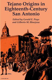 Cover of: Tejano origins in eighteenth-century San Antonio