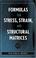 Cover of: Formulas for Stress, Strain, and Structural Matrices