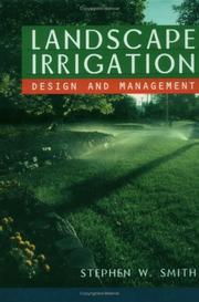 Cover of: Landscape Irrigation: Design and Management