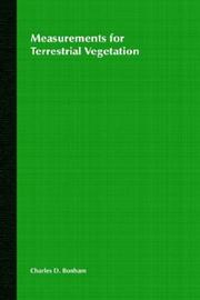 Cover of: Measurements for terrestrial vegetation