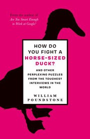 Cover of: How Do You Fight a Horse-Sized Duck?