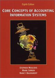 Cover of: Core concepts of accounting information systems