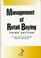 Cover of: Management of retail buying
