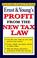 Cover of: Ernst & Young's profit from the new tax law
