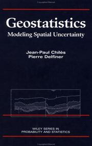 Cover of: Geostatistics by Jean-Paul Chilès, Pierre Delfiner