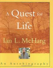 Cover of: A quest for life by Ian L. McHarg