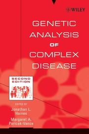 Cover of: Genetic Analysis of Complex Disease