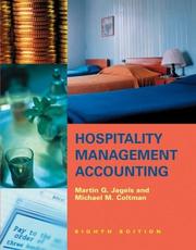 Cover of: Hospitality Management Accounting by Martin Jagels, Martin G. Jagels, Michael M. Coltman, Martin G. Jagels, Michael M. Coltman