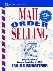 Cover of: Mail order selling | Irving Burstiner