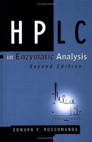 Cover of: HPLC in enzymatic analysis