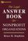 Cover of: The legal answer book for nonprofit organizations