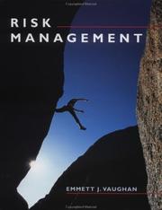 Cover of: Risk management