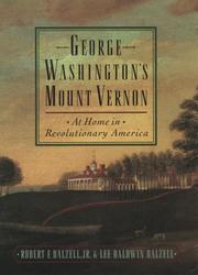 George Washington's Mount Vernon by Robert F. Dalzell