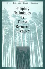 Cover of: Sampling techniques for forest resource inventory