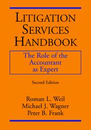 Cover of: Litigation services handbook by Roman L. Weil, Peter B. Frank