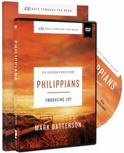 Cover of: 40 Days Through the Book: Philippians Study Guide with DVD