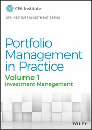 Cover of: Portfolio Management in Practice, Volume 1 by CFA Institute