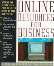Cover of: Online resources for business: getting the information your business needs to stay competitive