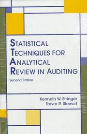 Cover of: Statistical techniques for analytical review in auditing